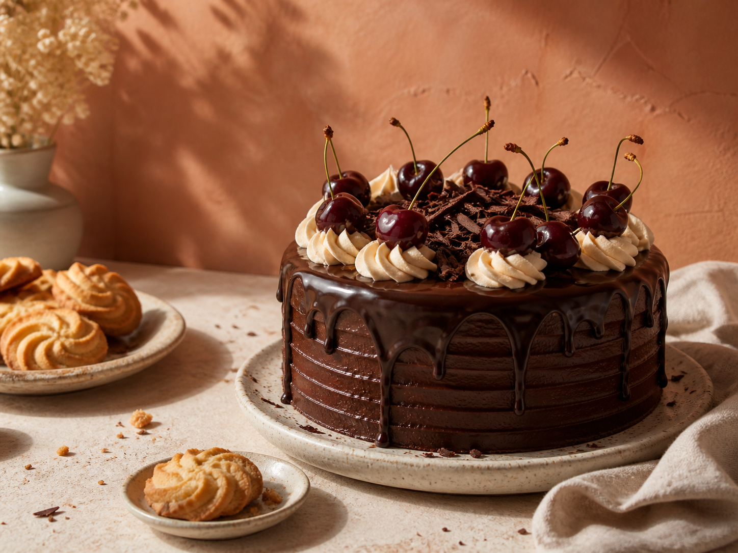 Black forest dan butter cookies Surya Cake